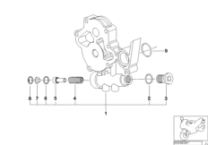 OIL PUMP intermediate flange