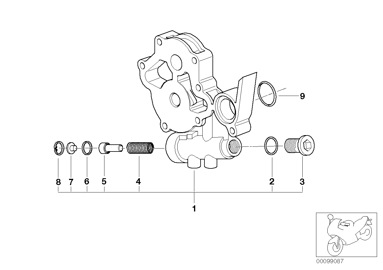 机油泵中间法兰