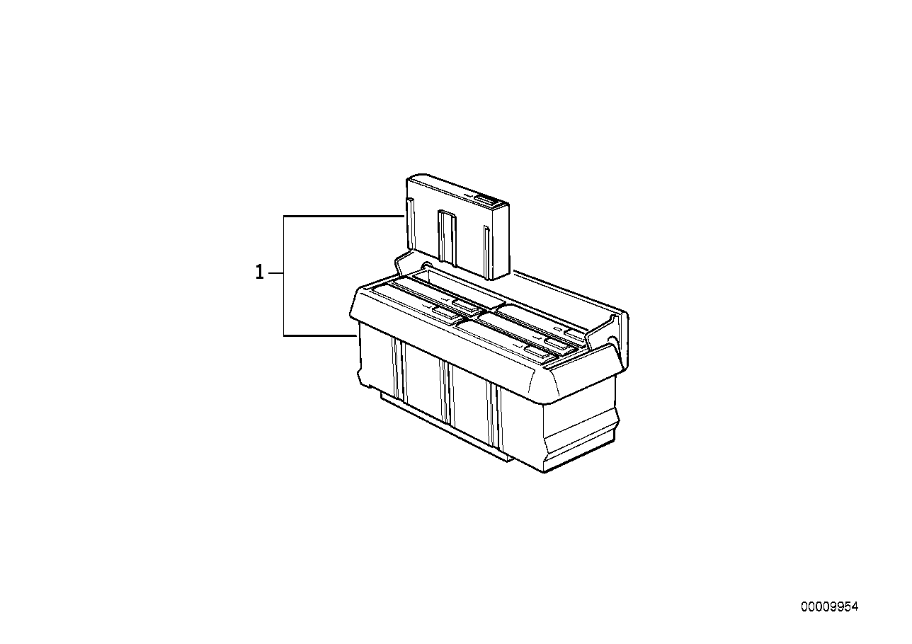 Cassette holder console