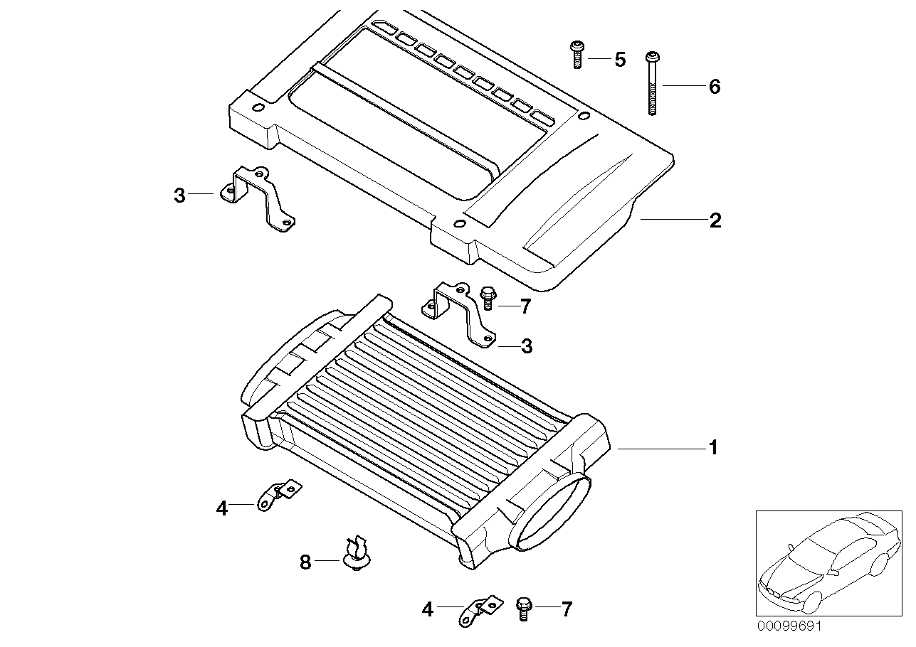 Charge-air cooler