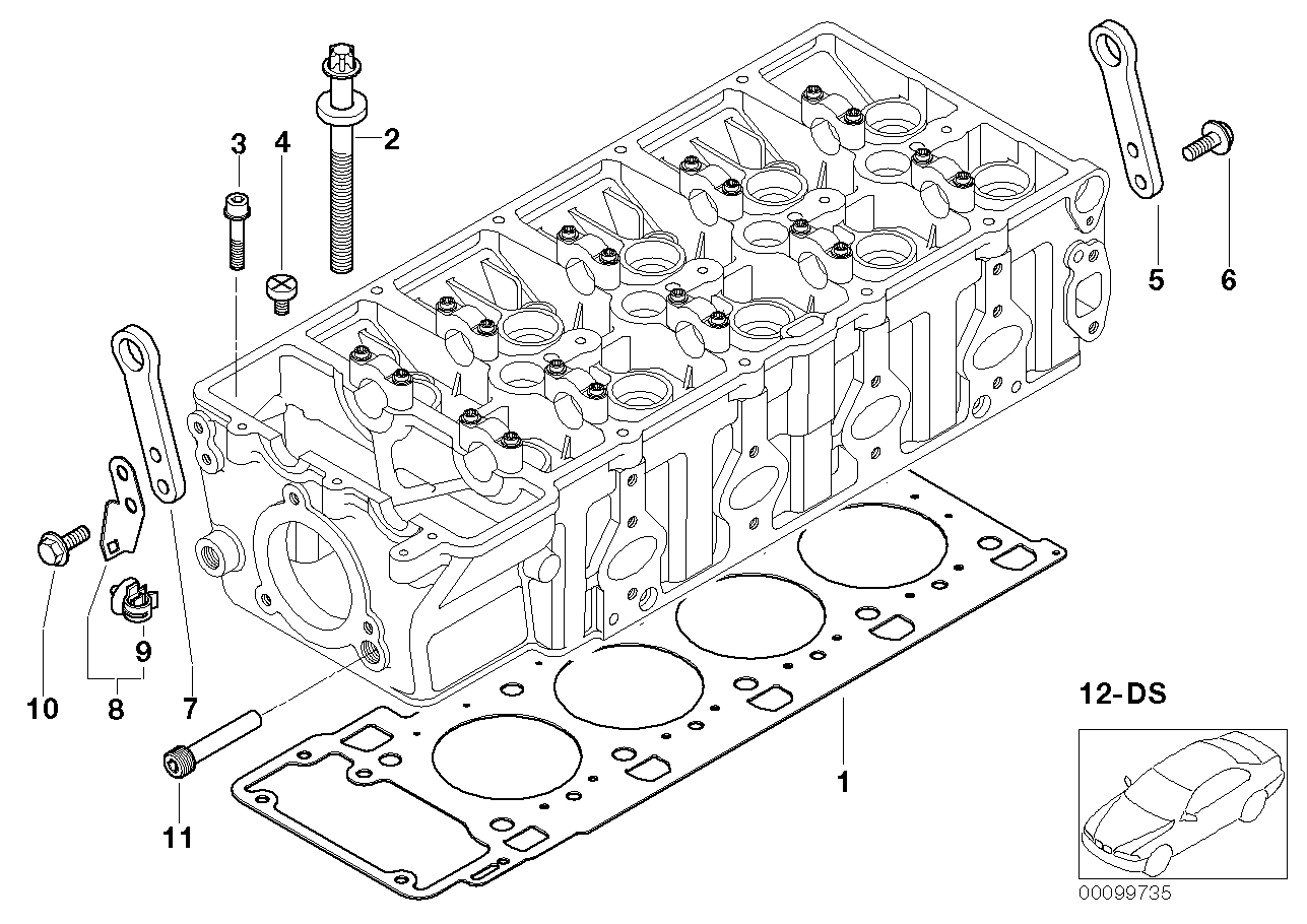 Cilinderkop aanbouwdelen